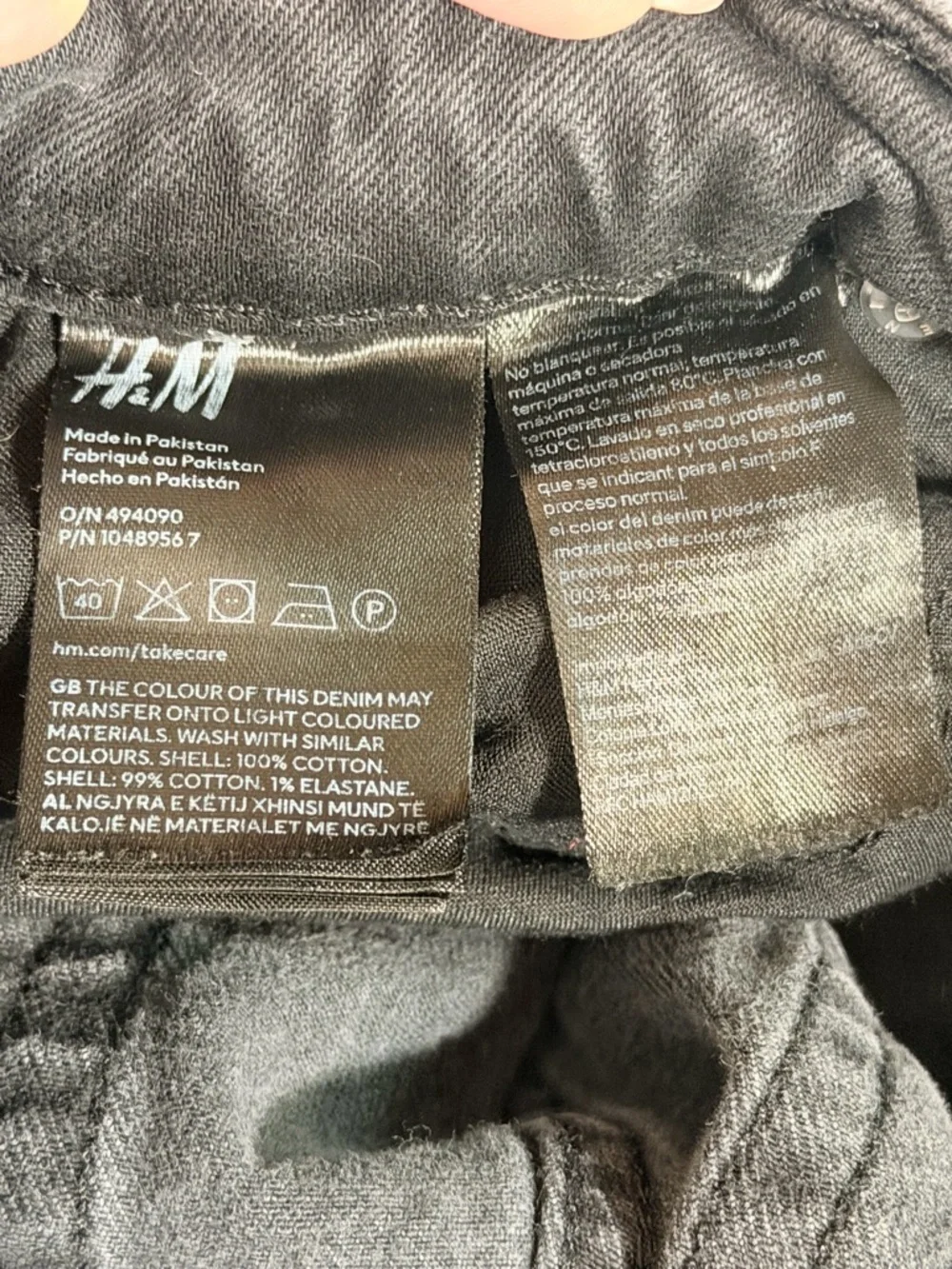 H&M Ultra High Waist Distressed Mom Jean Shorts Sz 6